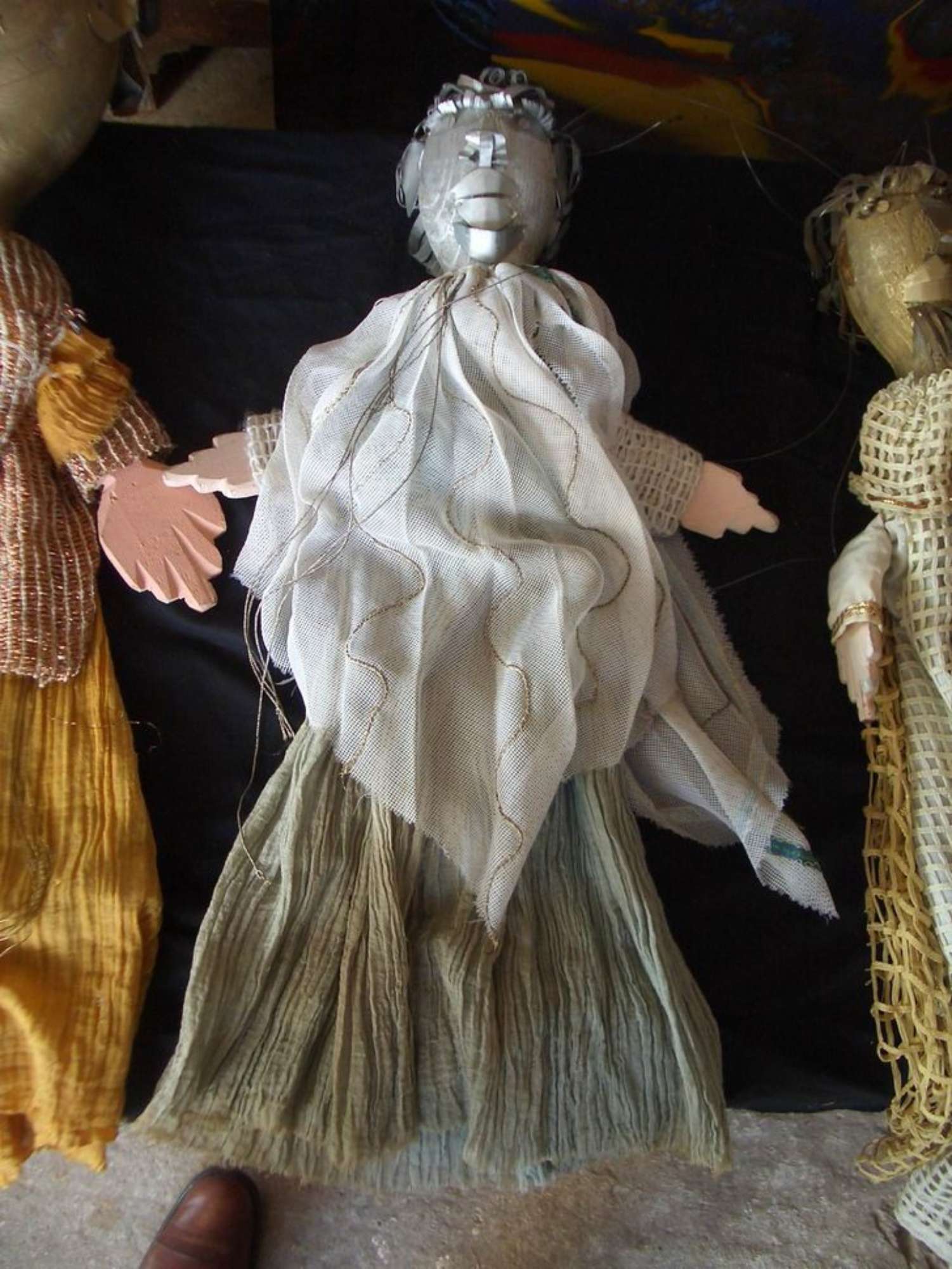 Personaggio 2 prima del restauro